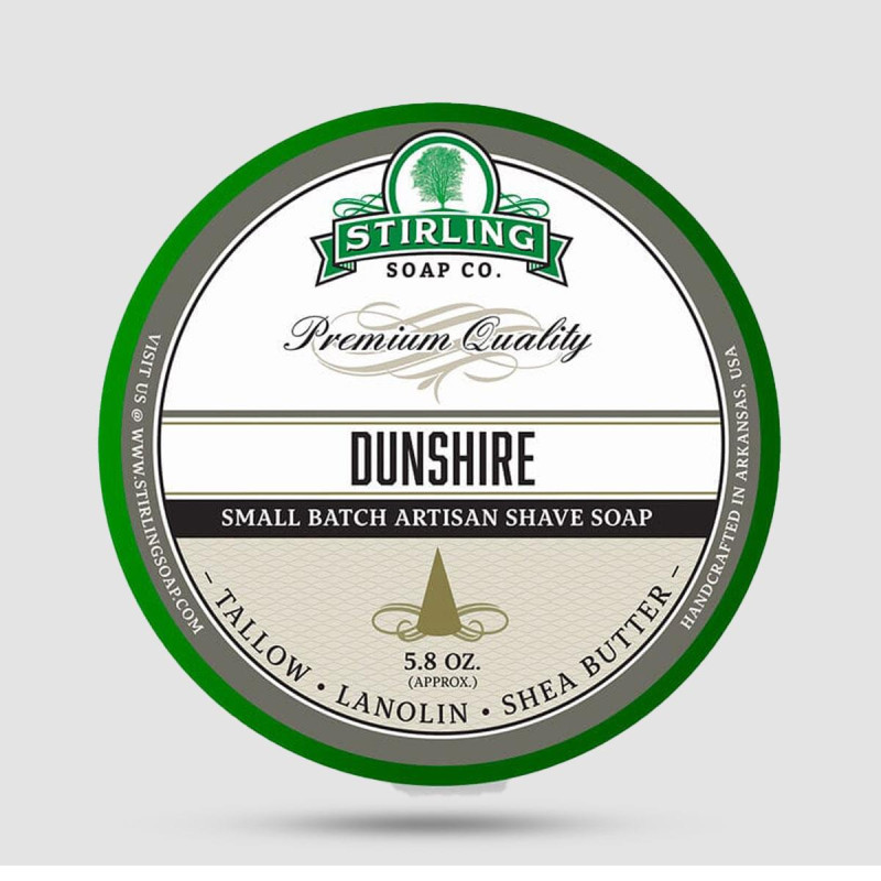Shaving Soap - Stirling Soap Company - Dunshire 170ml