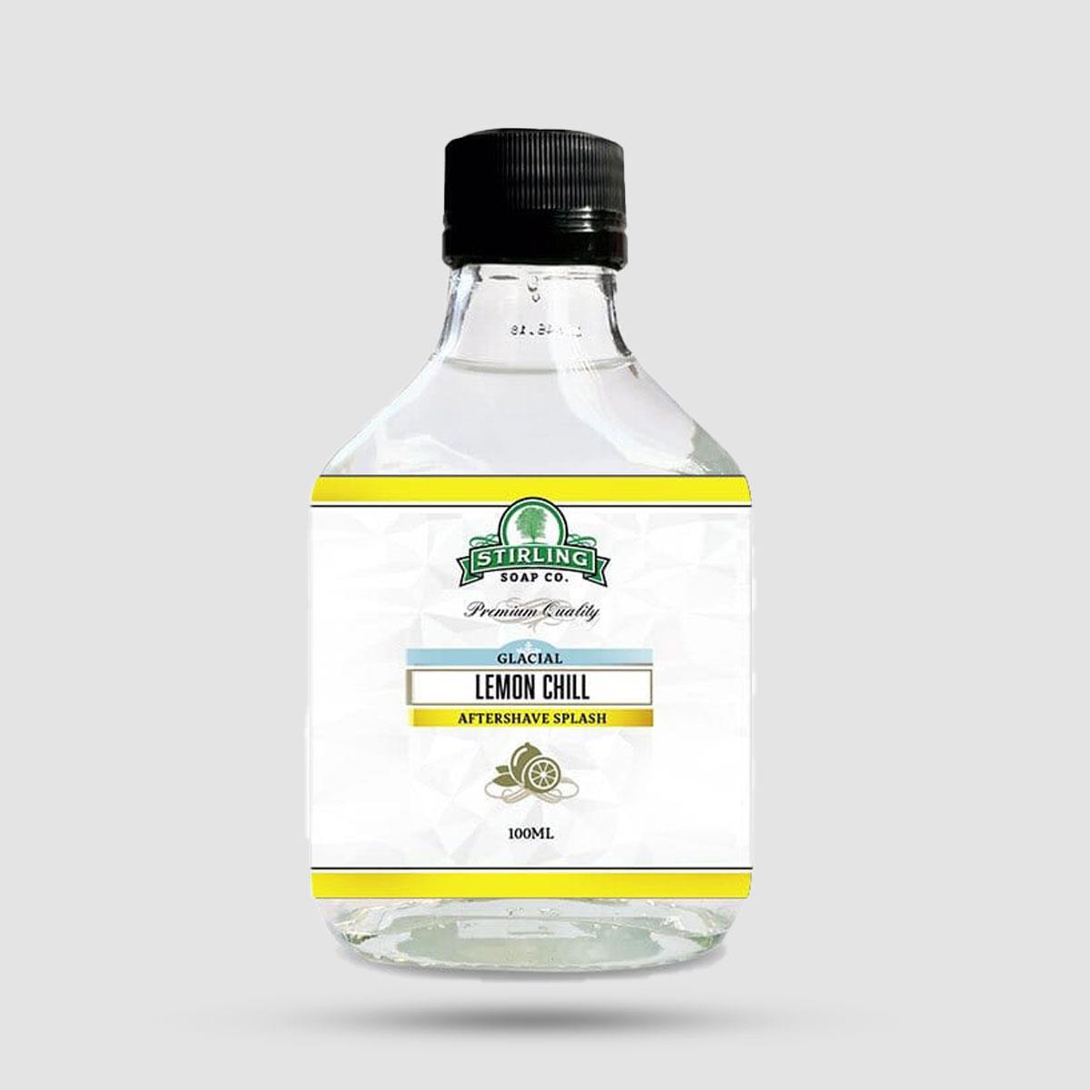 Aftershave Lotion Lemon Chill Stirling Soap Company - Aftershave with lemon fragrance