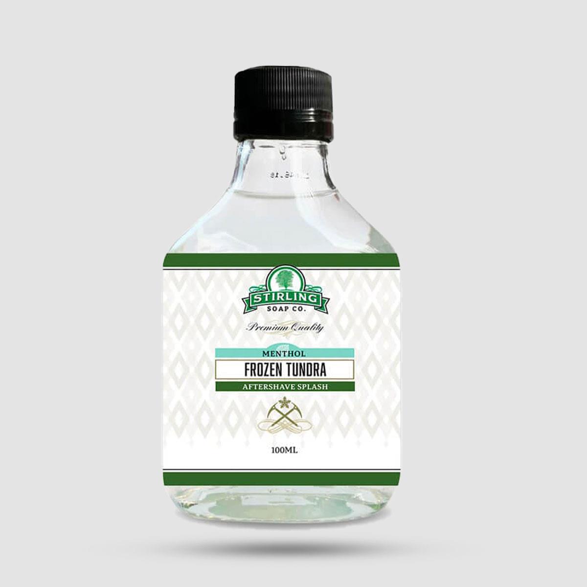 Frozen Tundra Aftershave Lotion Stirling Soap Company - Aftershave with 9 essential oils and menthol