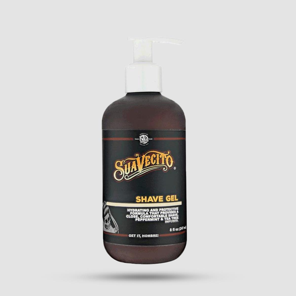 Τζελ Ξυρίσματος Suavecito 237ml - Grooming - Διάφανη φόρμουλα