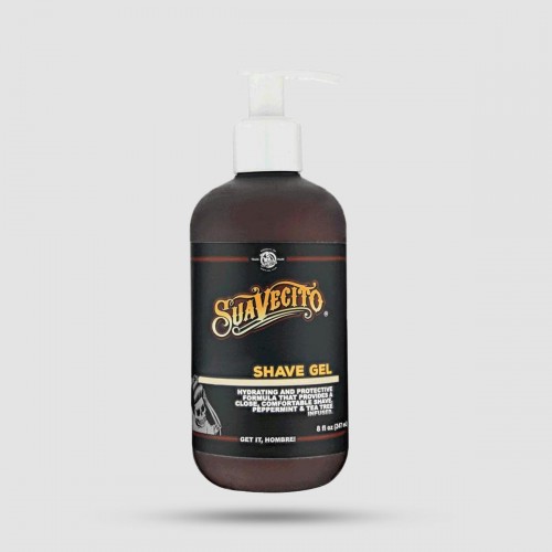 Τζελ Ξυρίσματος Suavecito 237ml - Grooming - Διάφανη φόρμουλα