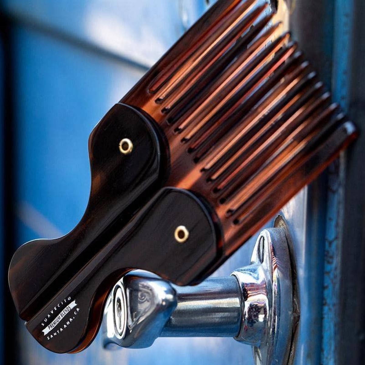 Folding Pocket Beard Comb Suavecito - Αναδιπλούμενη Χτένα Γενειάδας - Zyl Cellulose Acetate