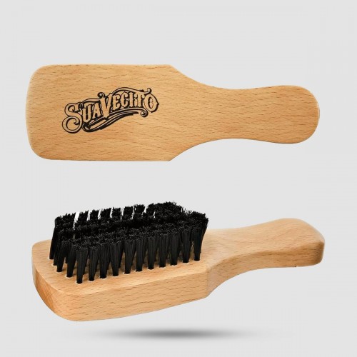 Suavecito Barber Brush - Επαγγελματική βούρτσα κουρέματος με εργονομική λαβή