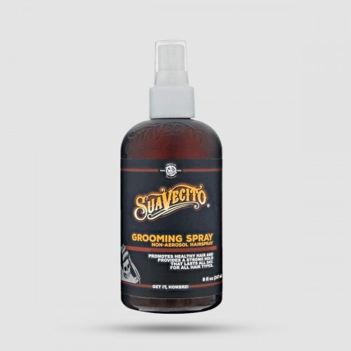 Grooming Spray Suavecito 237ml - Spray Styling - Δυνατό κράτημα με μέτρια λάμψη