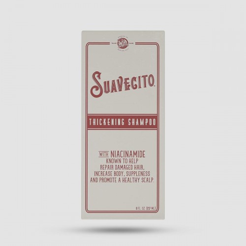 Suavecito Thickening Shampoo - Σαμπουάν για όγκο μαλλιών με Niacinamide