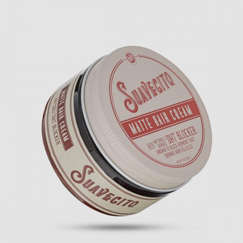 Suavecito Matte Hair Cream με DHT Blocker - Κρέμα Διαμόρφωσης - Πρόληψη τριχόπτωσης