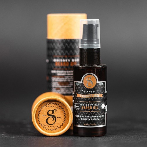 Suavecito Whiskey Bar Beard Oil - Grooming - Aged in oak barrels