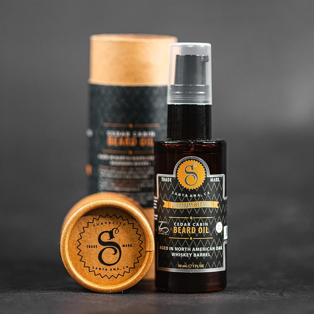 Λάδι Για Γένια Suavecito Cedar Cabin - Grooming - Με Organic Argan Oil