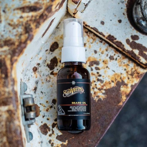 Suavecito Unscented Beard Oil - Beard Oil with Organic Argan Oil