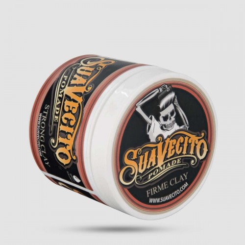 Suavecito Firme Clay Pomade 113g - Πηλός Styling Μαλλιών - Ματ φινίρισμα με δυνατό κράτημα