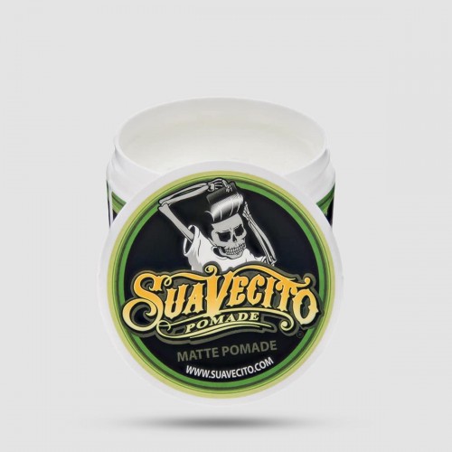 Suavecito Matte Pomade 113gr - Πομάδα Μαλλιών - Ματ φινίρισμα χωρίς λάμψη