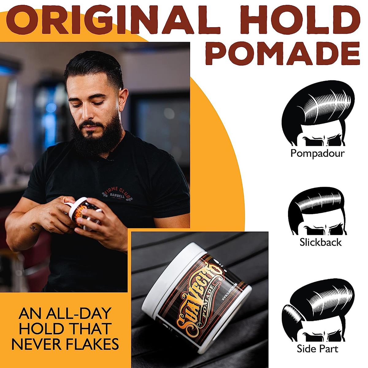 Suavecito Original Pomade 113g - Υδατοδιαλυτή πομάδα μαλλιών - Μέτριο κράτημα