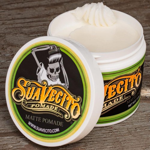 Suavecito Matte Pomade 113gr - Πομάδα Μαλλιών - Ματ φινίρισμα χωρίς λάμψη