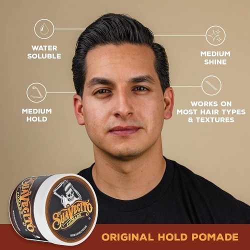 Suavecito Original Pomade 113g - Υδατοδιαλυτή πομάδα μαλλιών - Μέτριο κράτημα