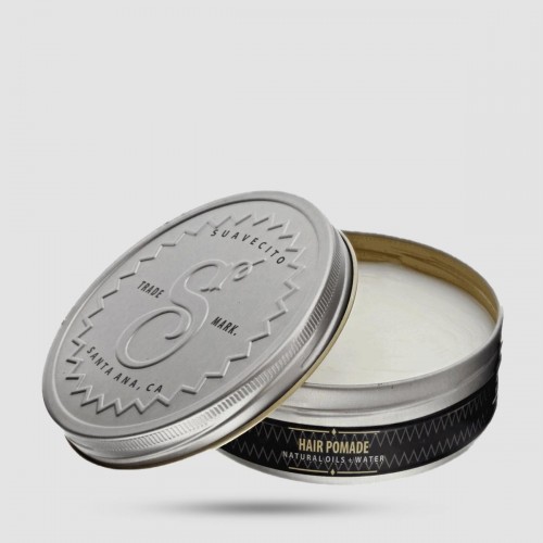 Suavecito Premium Blends Pomade - Υβριδική πομάδα μαλλιών - Μεσαίο κράτημα με φυσική λάμψη