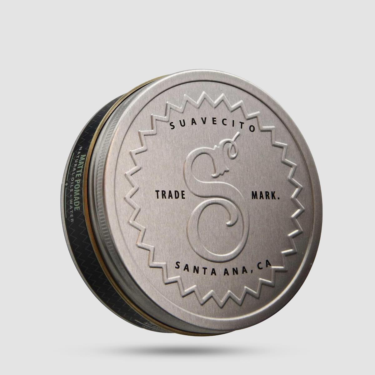 Suavecito Matt Premium Blends Pomade 113g - Hair Pomade - Matt finish without shine