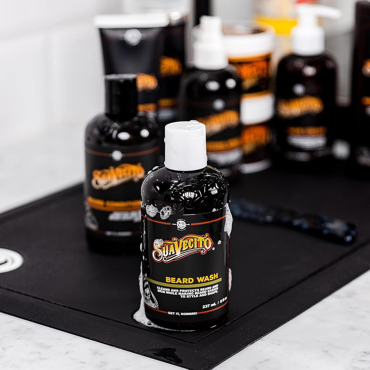 Σαμπουάν Για Γένια Suavecito 237ml - Grooming - Καθαρισμός με Tea Tree Oil