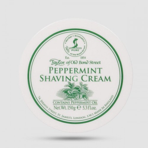 Κρέμα Ξυρίσματος Taylor Of Old Bond Street Μέντα - Skincare - Δροσιστική με φυσικό έλαιο μέντας