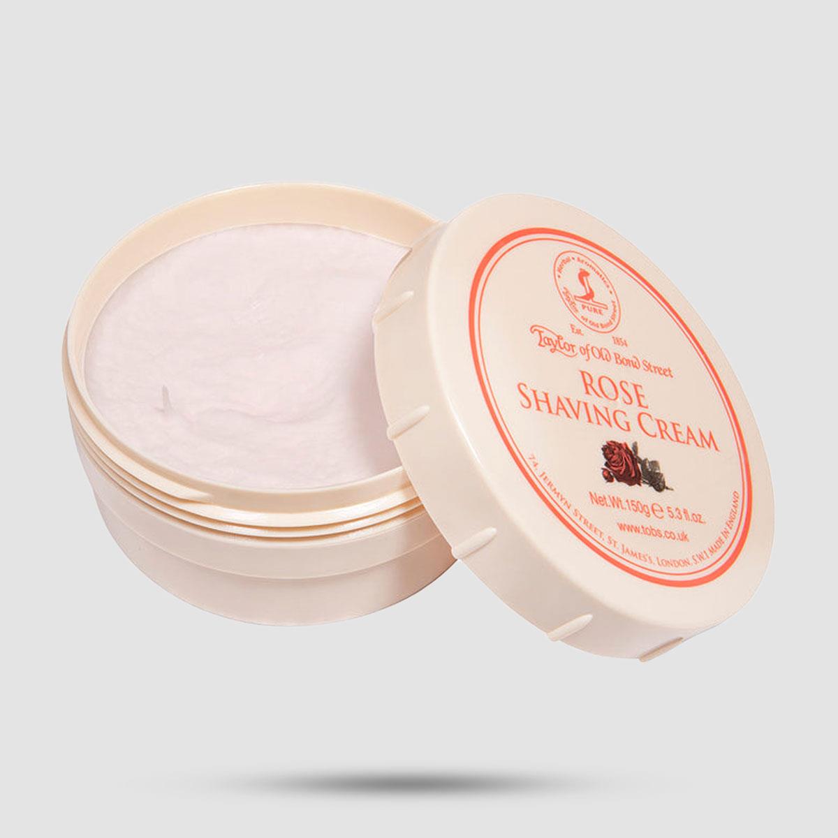 Κρέμα Ξυρίσματος Τριαντάφυλλο Taylor Of Old Bond Street - Skincare - Ενυδατική με γλυκερίνη