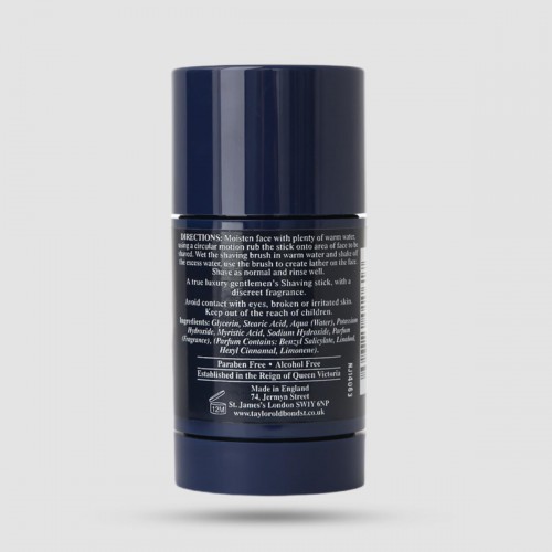 Στικ Ξυρίσματος Taylor Of The Old Bond Street St. James Collection - Κρέμα ξυρίσματος - Κρεμώδης αφρός με γλυκερίνη