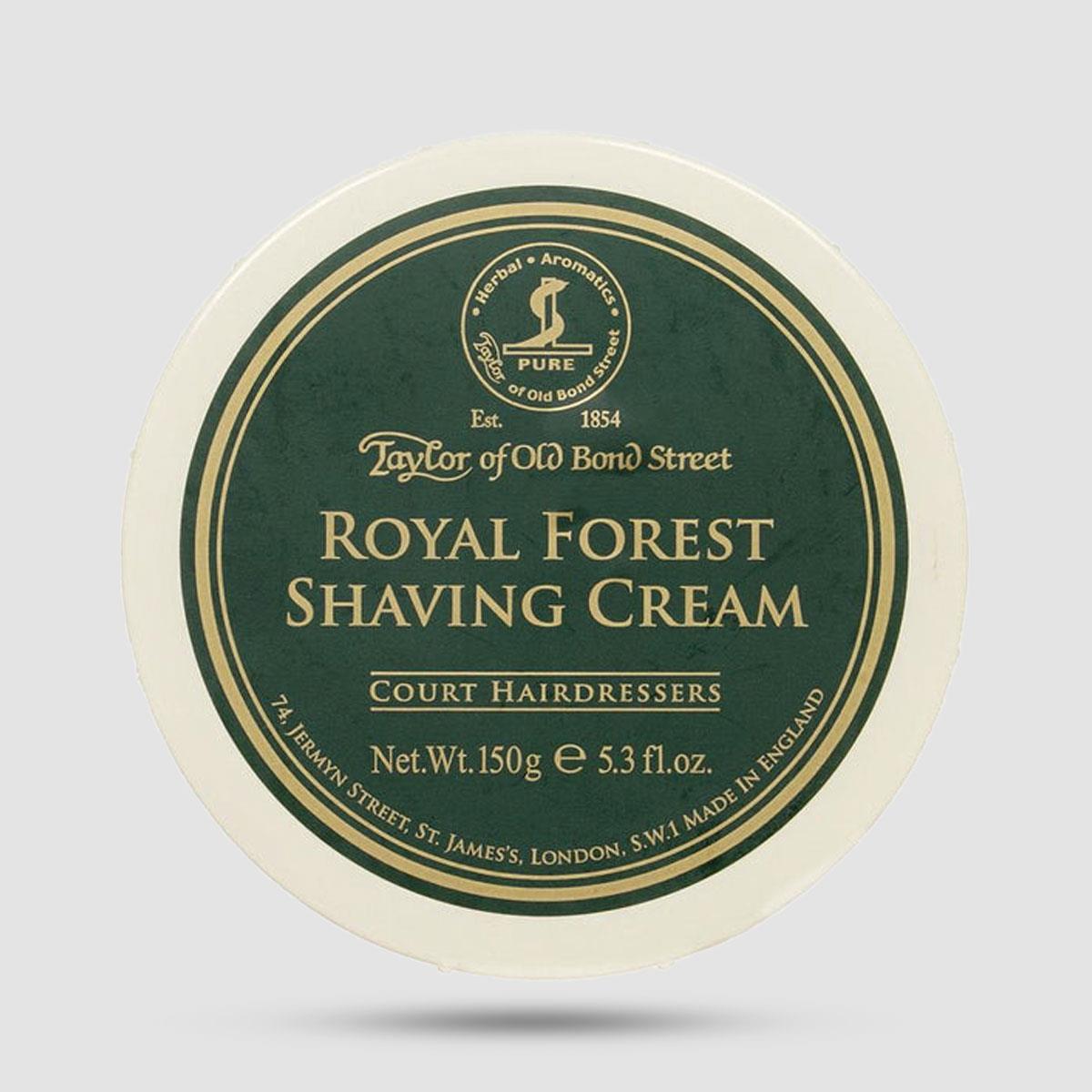 Κρέμα Ξυρίσματος Royal Forest Taylor Of Old Bond Street - Skincare - Coconut oil και γλυκερίνη