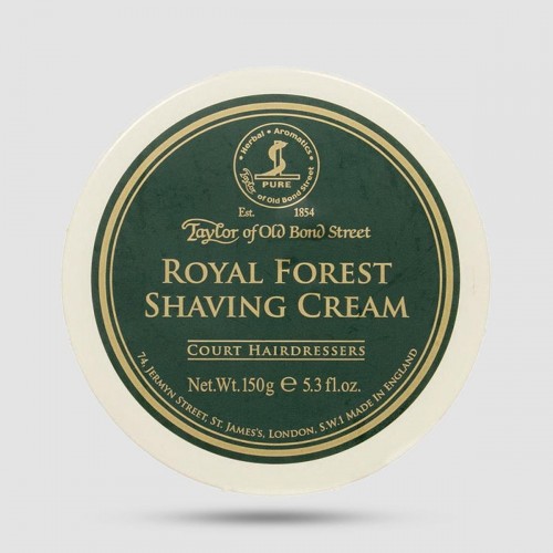 Κρέμα Ξυρίσματος Royal Forest Taylor Of Old Bond Street - Skincare - Coconut oil και γλυκερίνη