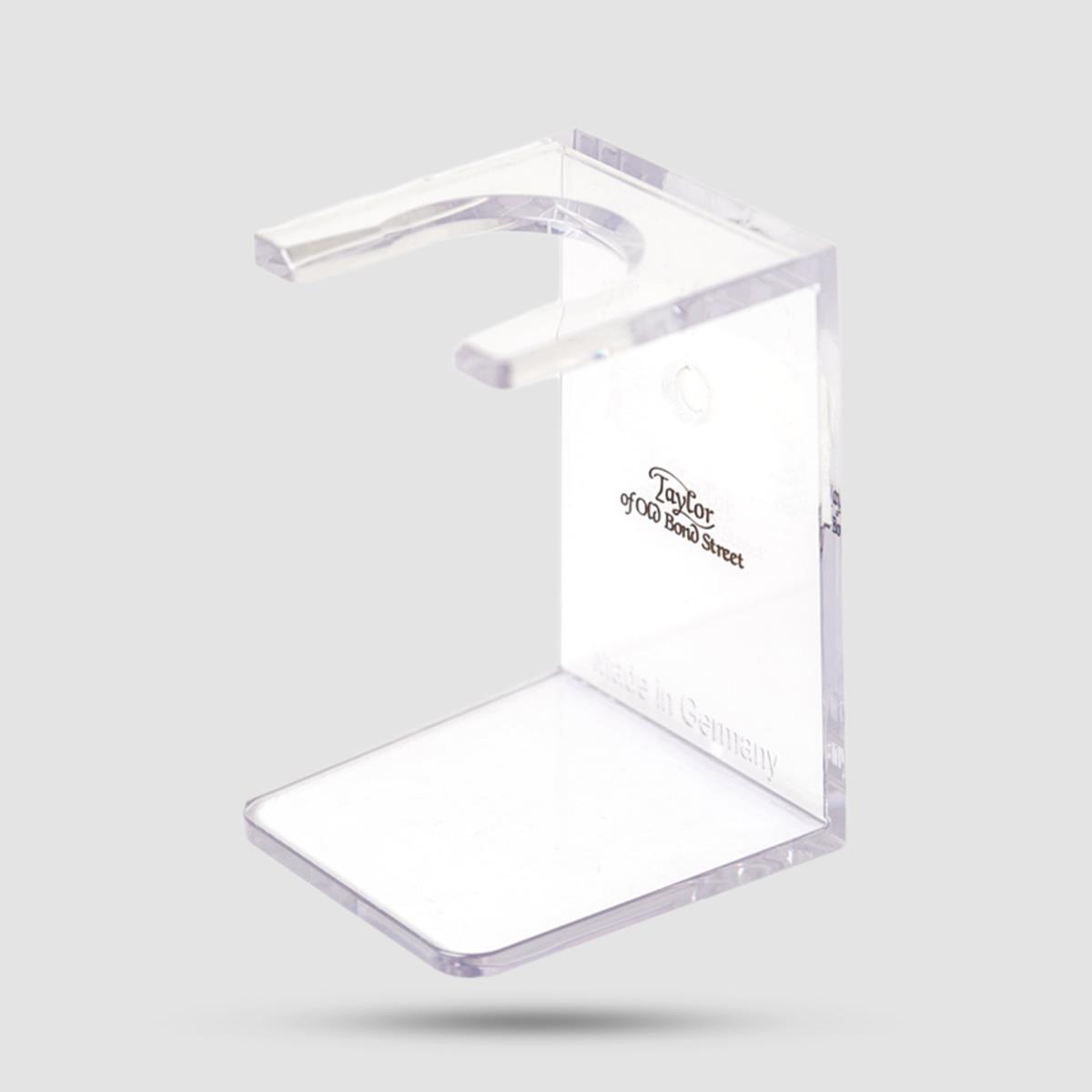 Βάση Για Πινέλο Ξυρίσματος Taylor of Old Bond Street Clear - Αξεσουάρ ξυρίσματος - Διάφανη κατασκευή