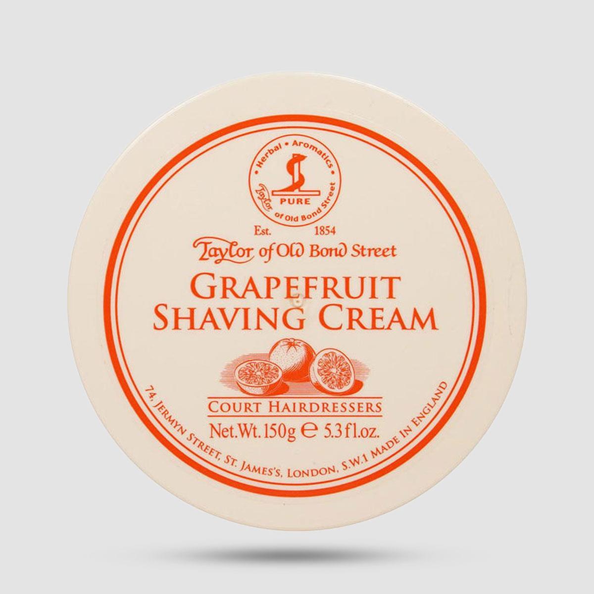 Κρέμα Ξυρίσματος Grapefruit Taylor Of Old Bond Street - Skincare - Προστασία από ερεθισμούς