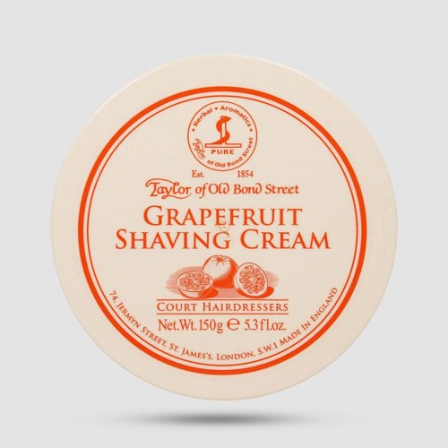 Κρέμα Ξυρίσματος Grapefruit Taylor Of Old Bond Street - Skincare - Προστασία από ερεθισμούς
