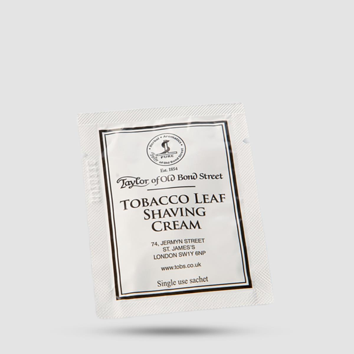 Κρέμα Ξυρίσματος Tobacco Leaf Taylor Of Old Bond Street - Skincare - Πλούσιος αφρός με γλυκερίνη