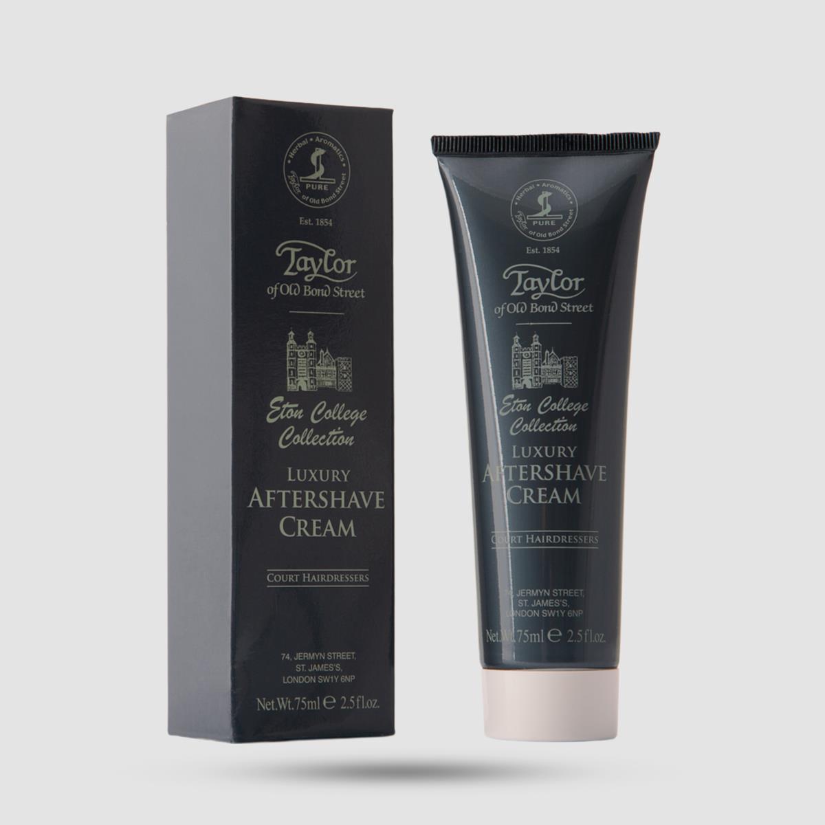 Luxury Aftershave Cream Taylor Of Old Bond Street - Eton College Collection - Aftershave cream 75ml