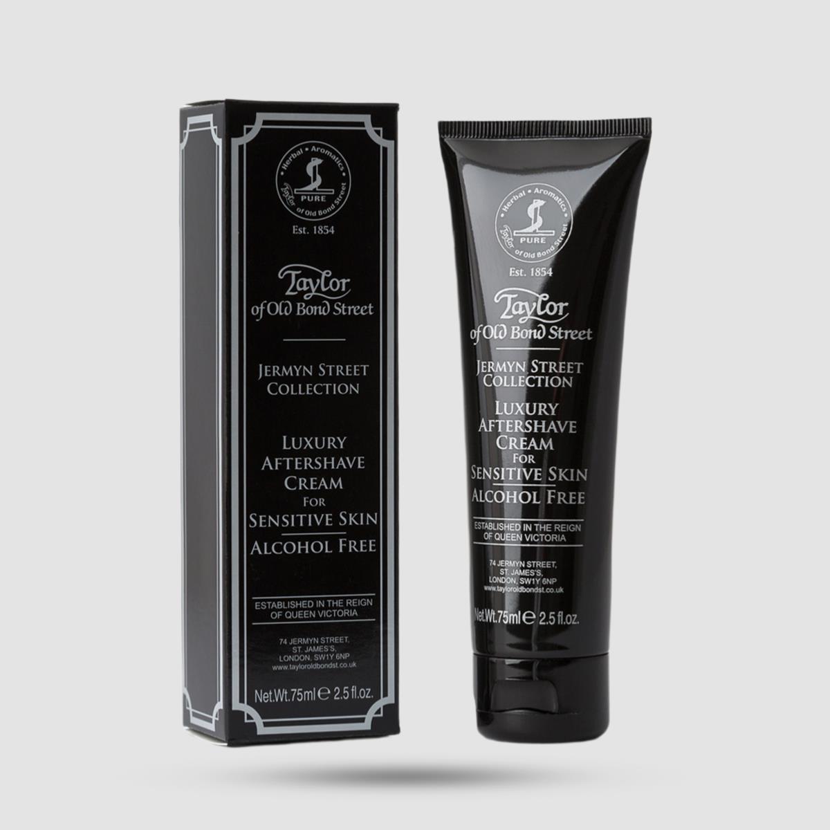 Luxury Aftershave Cream Taylor of Old Bond Street - Aftershave χωρίς αλκοόλη - Για ευαίσθητο δέρμα