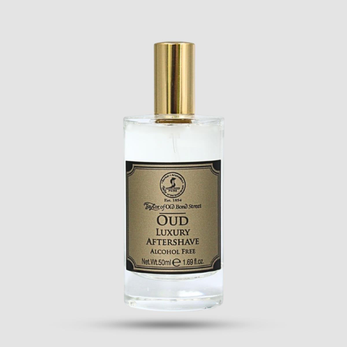 Oud Luxury Aftershave Lotion Taylor Of Old Bond Street - Alcohol Free - Moisturising formula