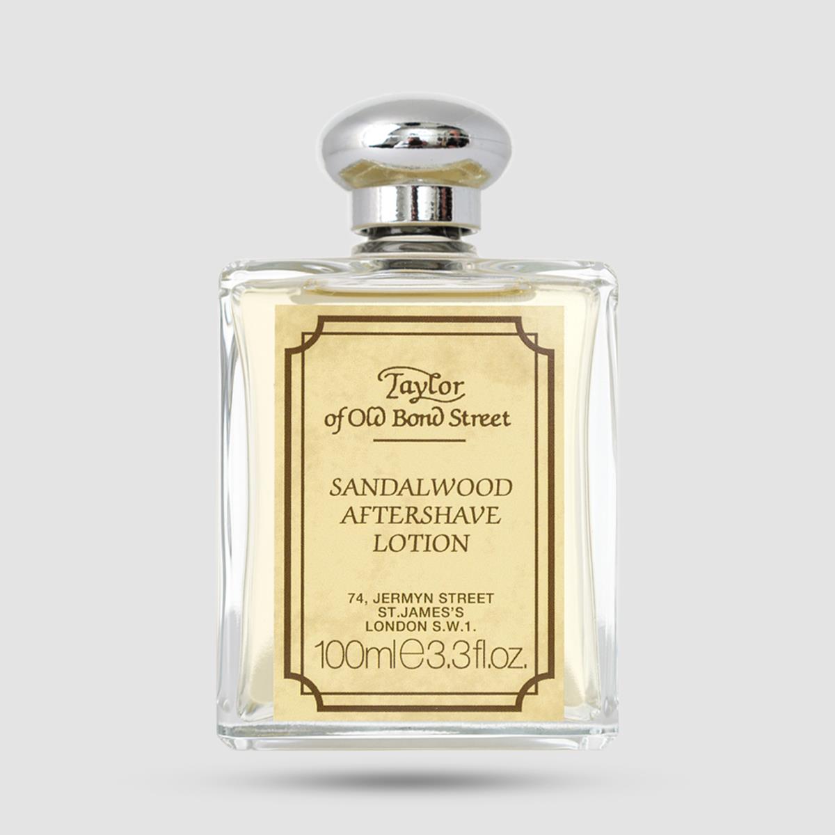 Aftershave Lotion Taylor Of Old Bond Street Σανδαλόξυλο 100ml - Λοσιόν μετά ξύρισμα - Διάρκεια 6 ώρες