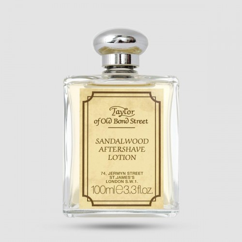 Aftershave Lotion Taylor Of Old Bond Street Σανδαλόξυλο 100ml - Λοσιόν μετά ξύρισμα - Διάρκεια 6 ώρες