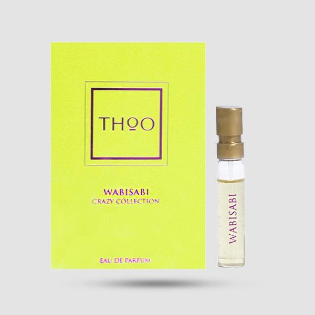 Wabisabi Eau De Parfum The House Of Oud - Unisex Άρωμα με Wasabi - Sample 2ml