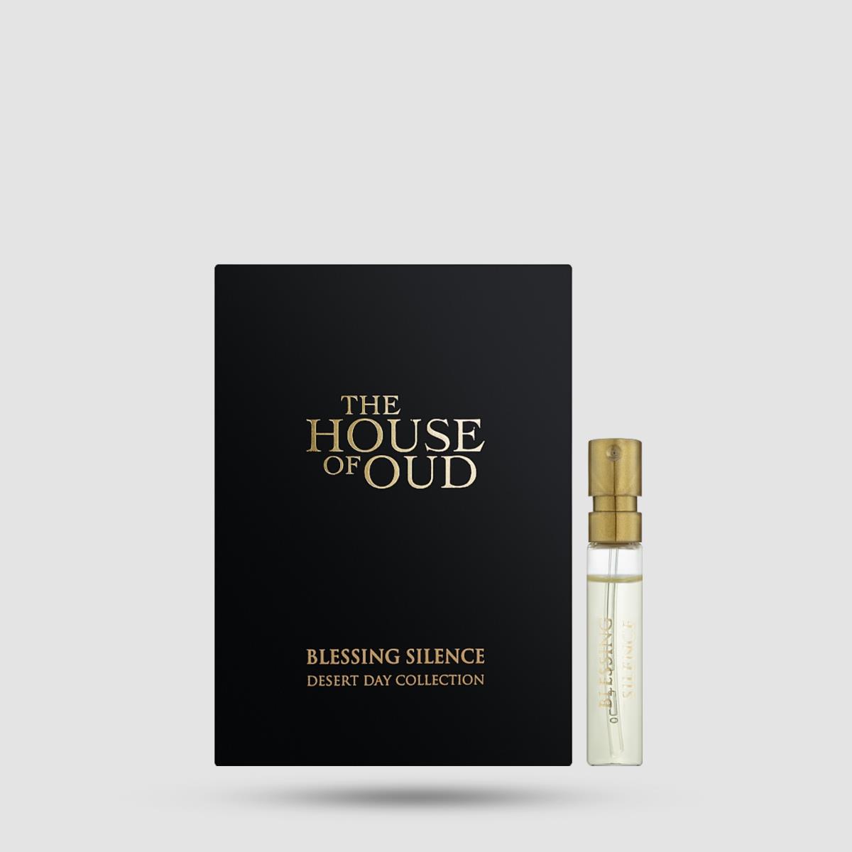 Blessing Silence Eau de Parfum The House Of Oud - Oriental Woody Unisex Fragrance - Sample 2ml