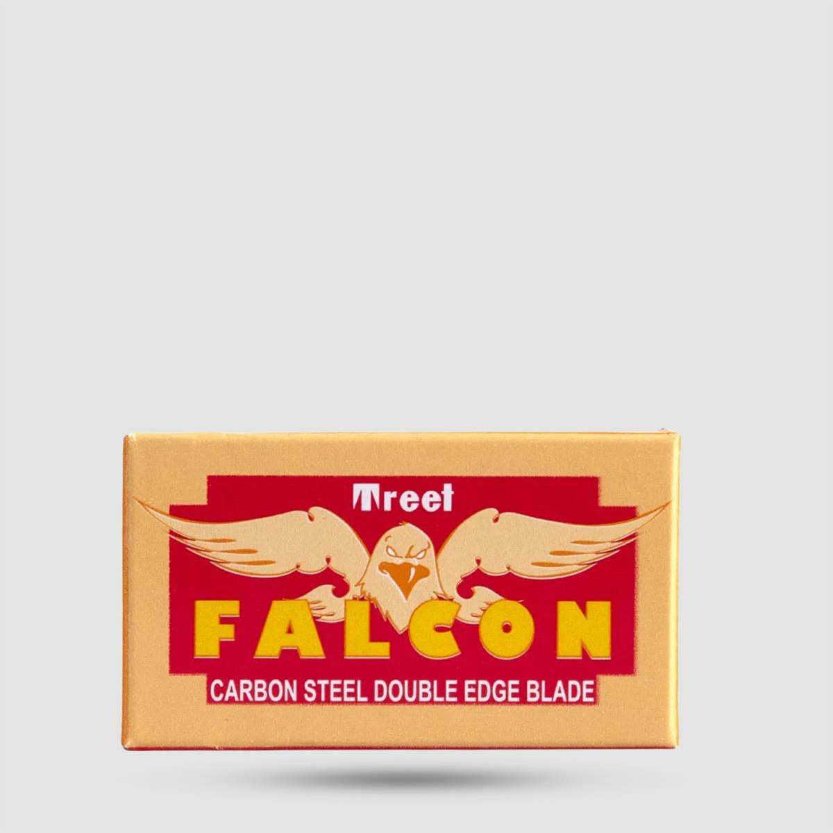 Ανταλλακτικές Λεπίδες Ξυρίσματος Treet Falcon Carbon Steel - Grooming - Επίστρωση τεφλόν