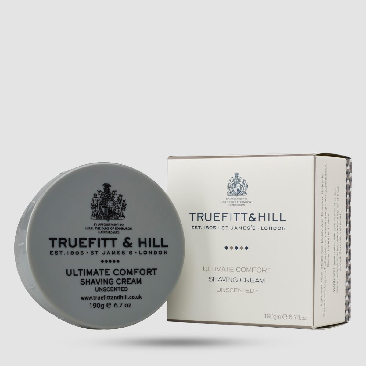 Ultimate Comfort Κρέμα Ξυρίσματος Truefitt And Hill - Περιποίηση Δέρματος - Για ευαίσθητο δέρμα