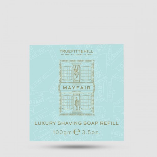 Ανταλλακτικό Σαπούνι Ξυρίσματος Truefitt & Hill Mayfair 100g - Παραδοσιακό σαπούνι με άρωμα εσπεριδοειδών