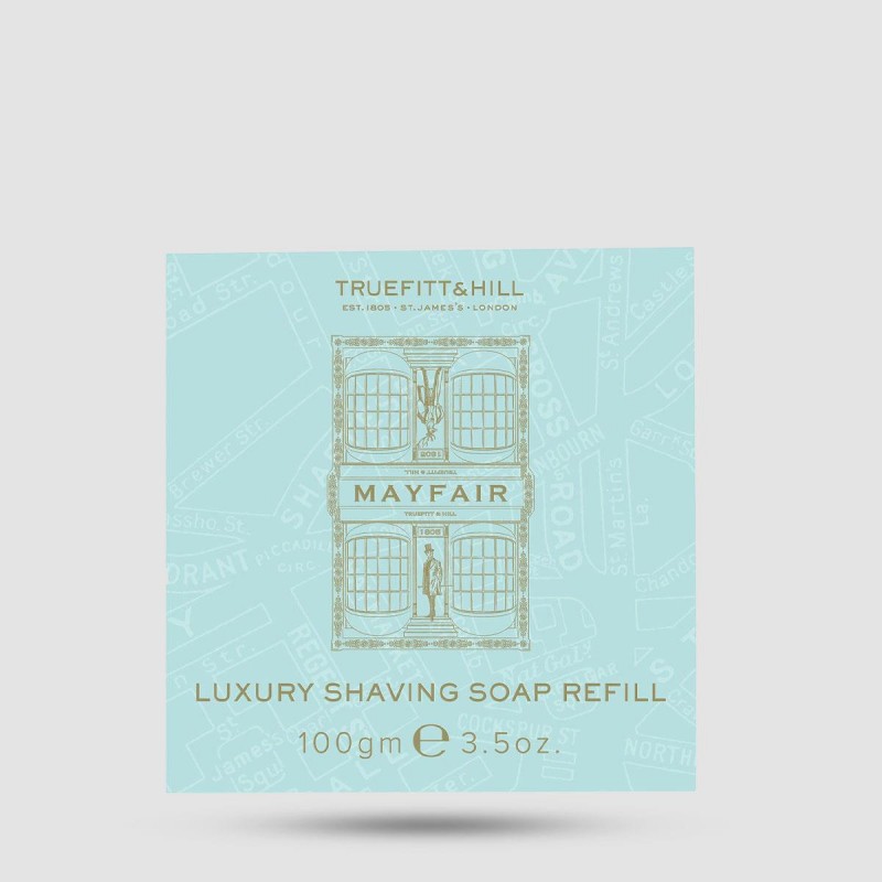 Ανταλλακτικό Σαπούνι Ξυρίσματος - Truefitt And Hill - Mayfair 100g