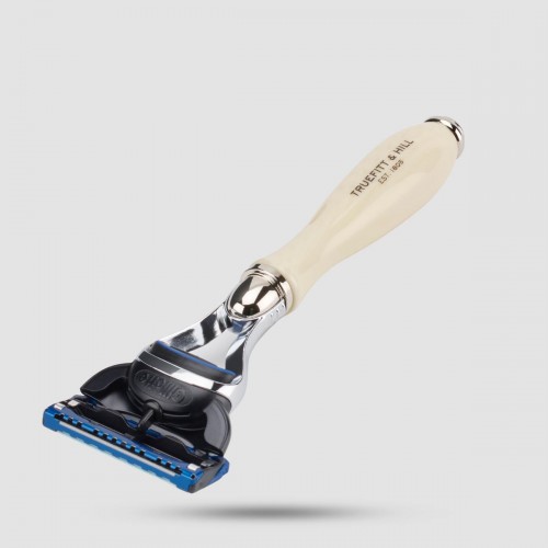 Ξυριστική Μηχανή 5 Λεπίδων Truefitt And Hill - Grooming - Εργονομική λαβή ivory