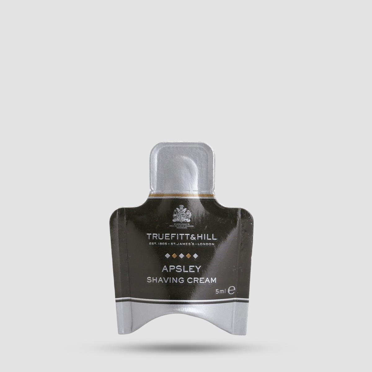Κρέμα Ξυρίσματος Apsley 5ml Truefitt And Hill - Περιποίηση Ξυρίσματος - Με γλυκερίνη