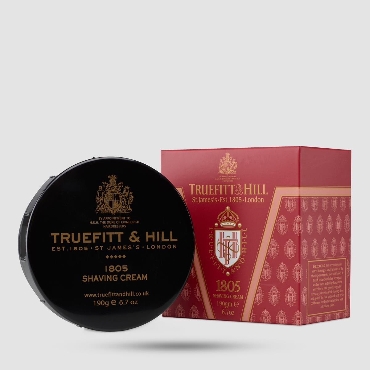 Κρέμα Ξυρίσματος Truefitt And Hill 1805 - Skincare - Πλούσιος αφρός με γλυκερίνη