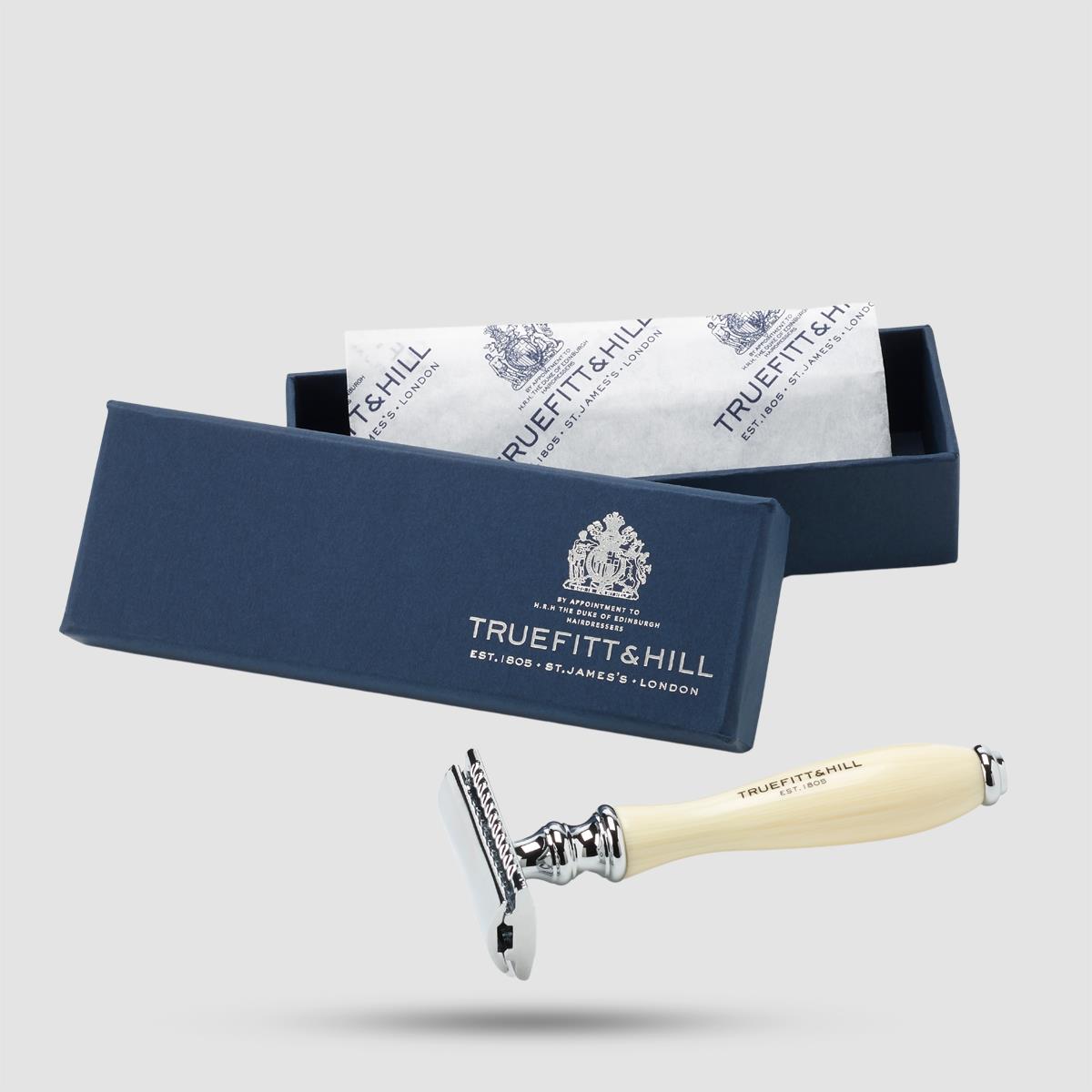 Ξυριστική Μηχανή Wellington Ivory Truefitt & Hill - Grooming - Χειροποίητη με λαβή faux ivory