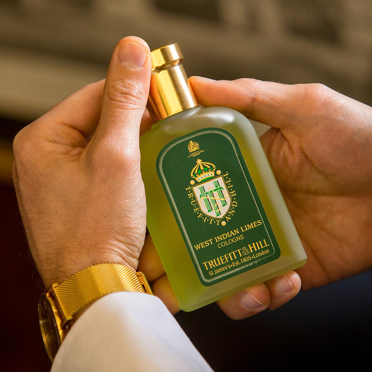 West Indian Limes Eau de Cologne Truefitt And Hill - Citrus άρωμα για άνδρες - Ειδική φόρμουλα για λιπαρό δέρμα