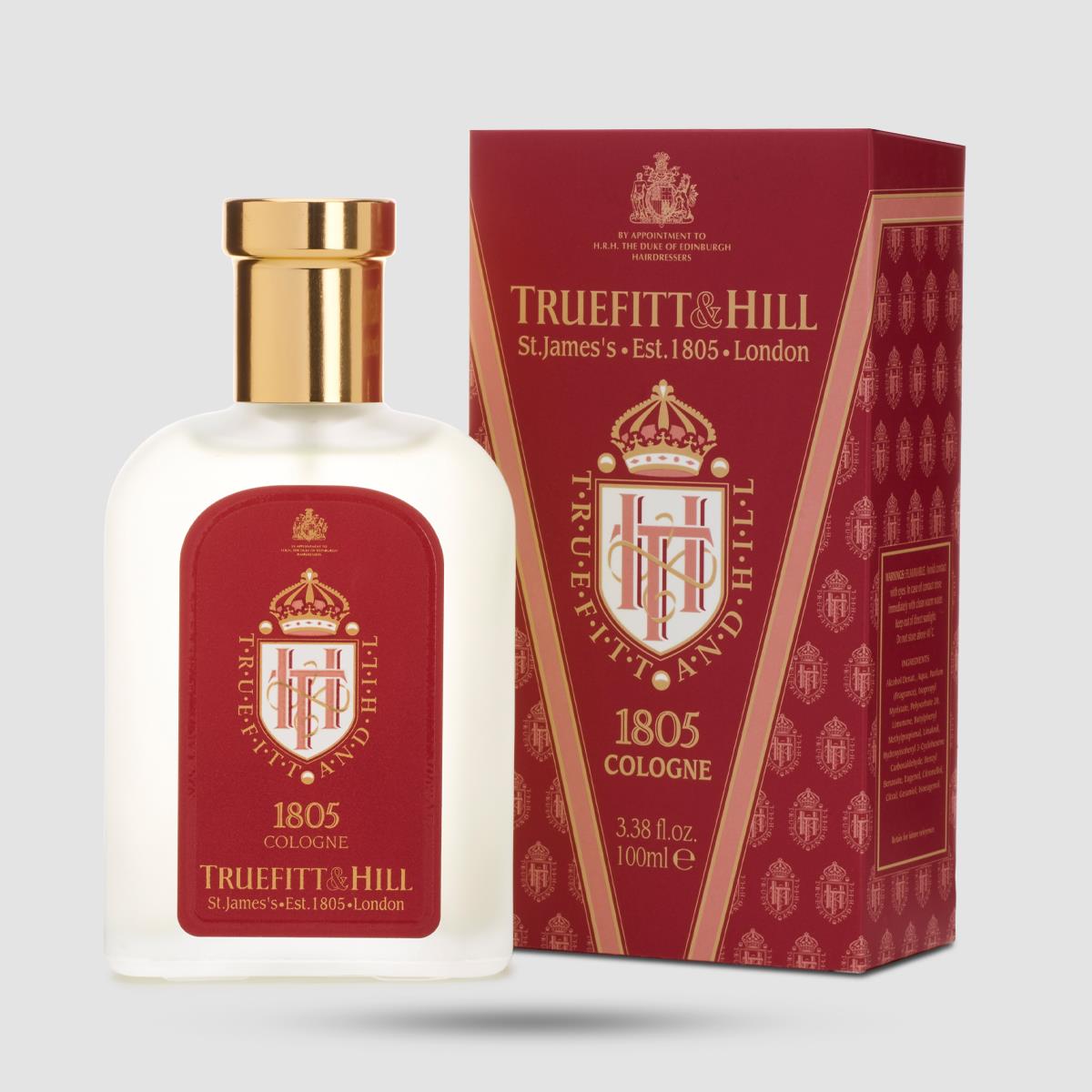 1805 Eau de Cologne Truefitt And Hill - Αντρικό άρωμα - Ξυλώδες με νότες μανταρινιού
