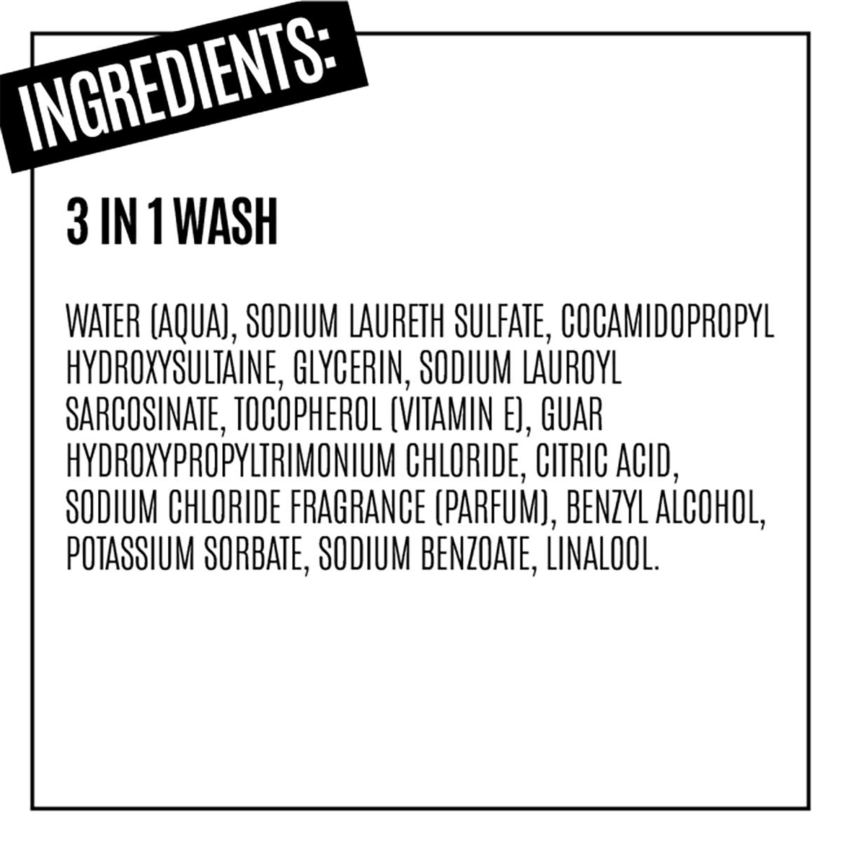 Hair Face Body Wash 3 in 1 Uppercut Deluxe - Grooming - Με έλαιο καρύδας