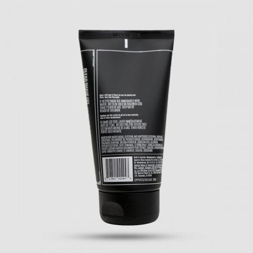 Clear Shave Gel Uppercut Deluxe - Τζελ Ξυρίσματος - Διάφανο με allantoin