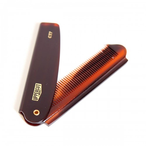 Beard Comb Uppercut Deluxe CT7 Flip Comb - Grooming - Folding Pocket Comb